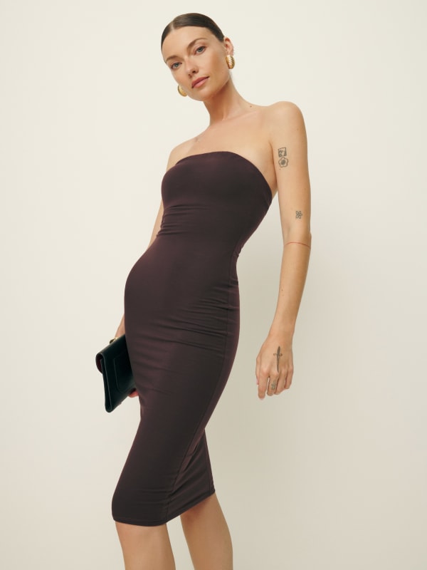 Etta Knit Dress - Mole